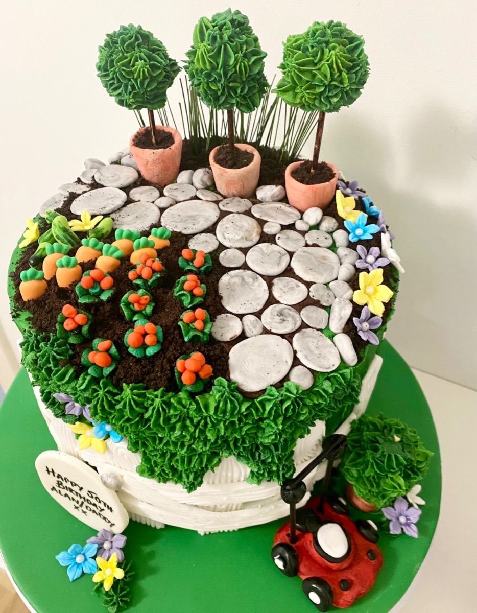Chloe bespoke cupcake commission by Blossom Bakery, Chelmsford