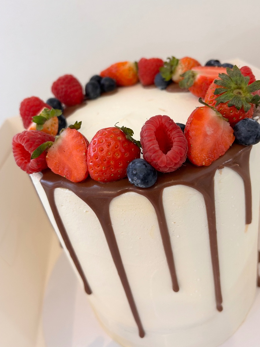 Ganache drip cake by Blossom Bakery, Chelmsford