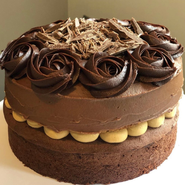 Mocha cake by Blossom Bakery, Chelmsford