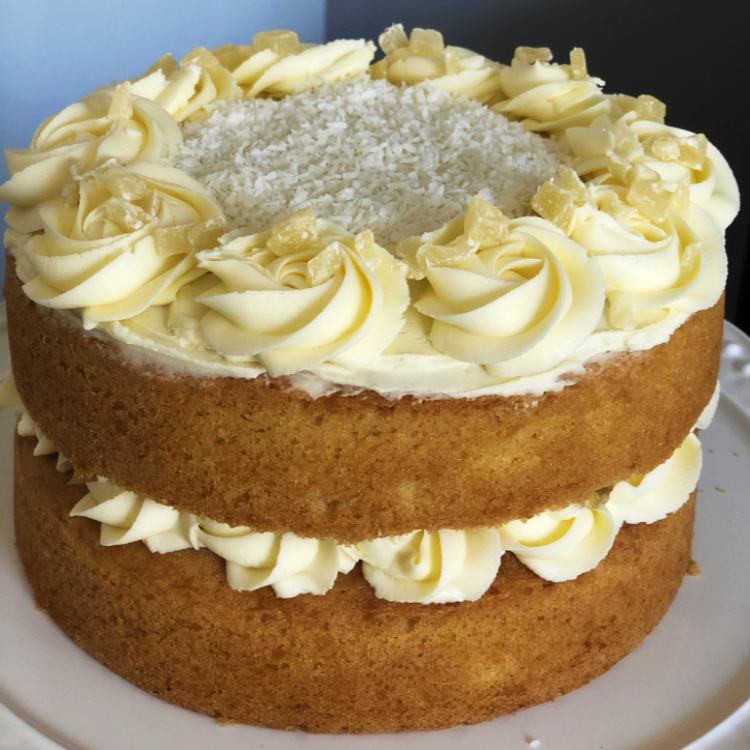 Pina Colada cake by Blossom Bakery, Chelmsford